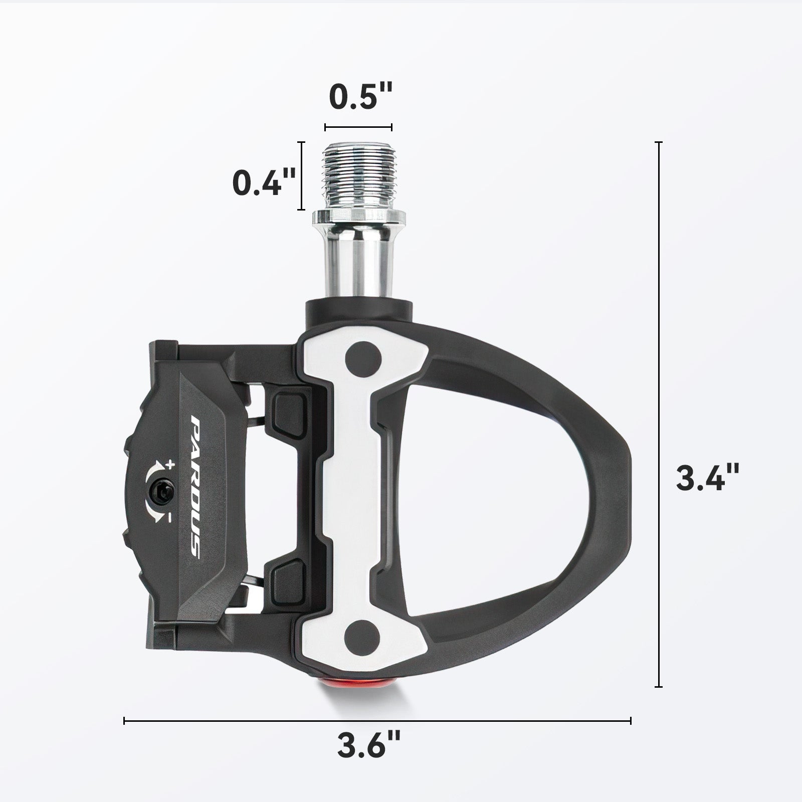 PARDUS P602 Lightweight Clipless Bicycle Pedals for Road Bike, MTB