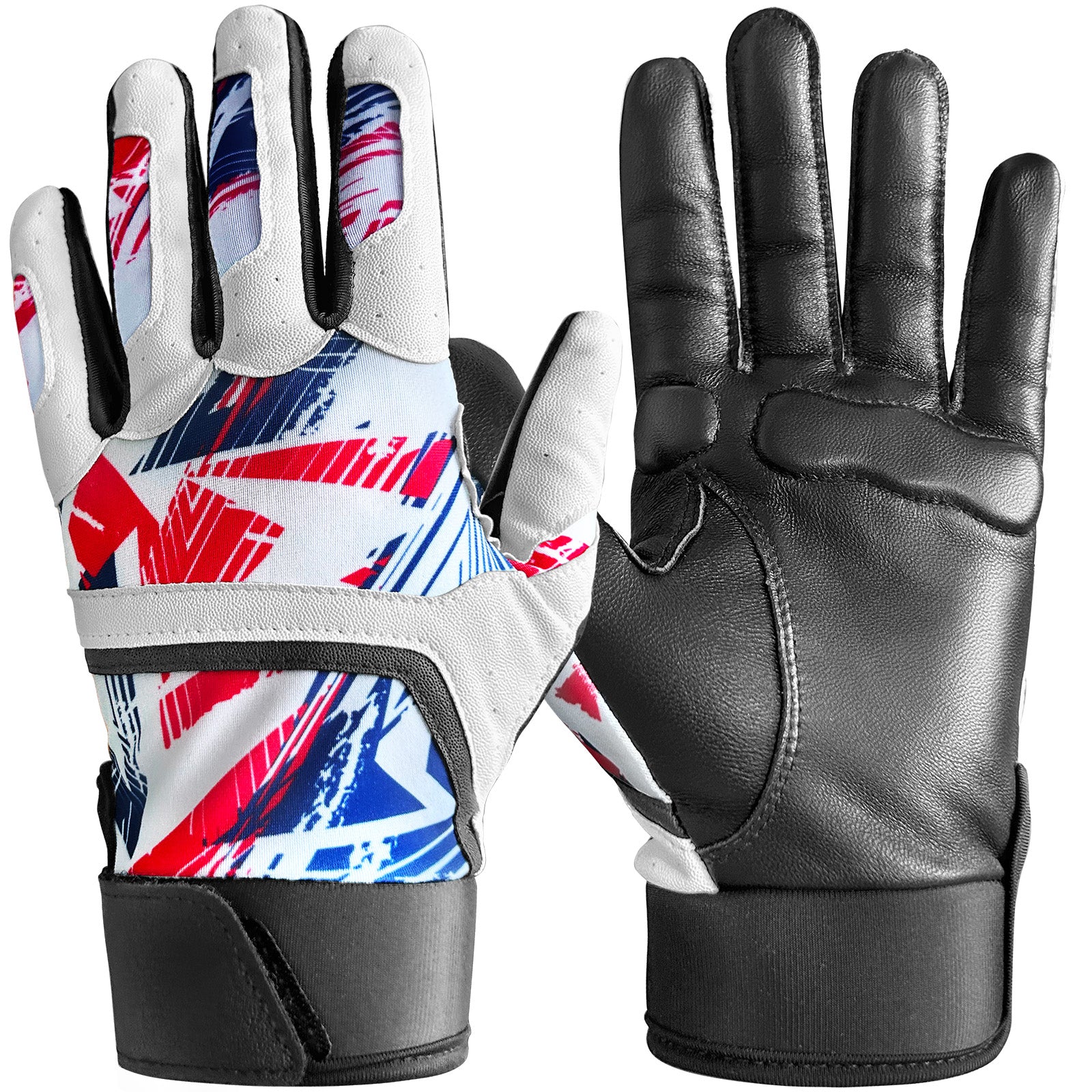 PARDUS Sports Batting Gloves - Performance Padding for Baseball and Softball - Adult and Youth Sizes - Non-Slip Shock-Absorbing Glove Sets