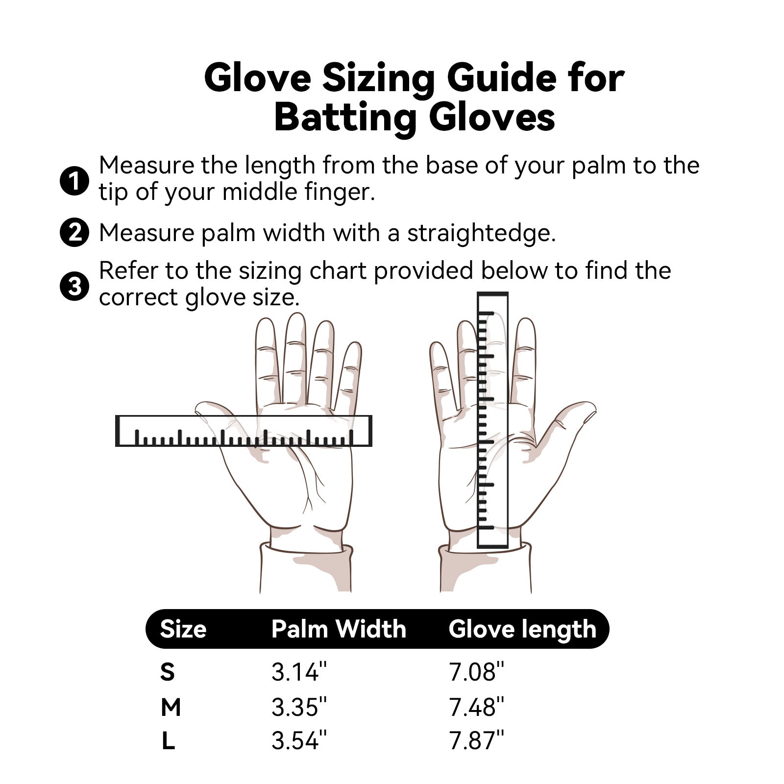 PARDUS Sports Batting Gloves - Performance Padding for Baseball and Softball - Adult and Youth Sizes - Non-Slip Shock-Absorbing Glove Sets